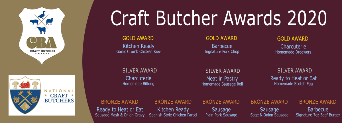 Craft Butcher Awards Slider