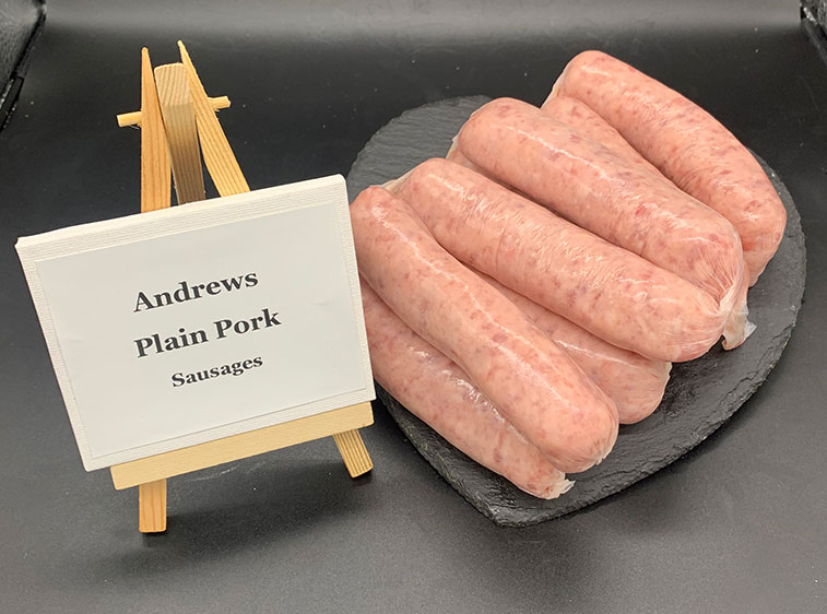 Plain Pork Sausages
